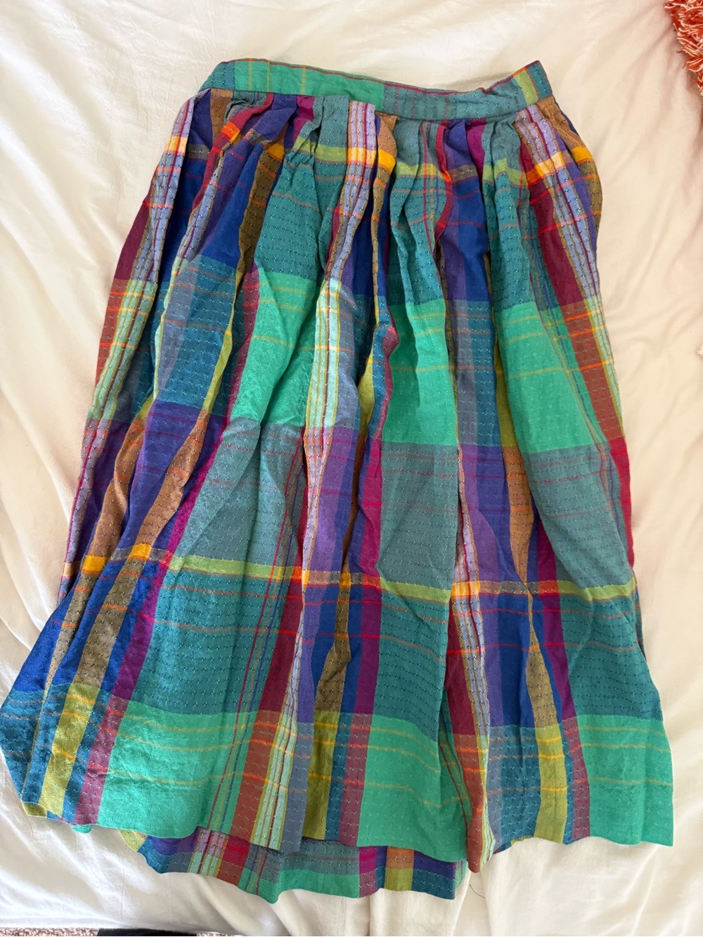 Vintage made in USA Evan Picone Midi Skirt